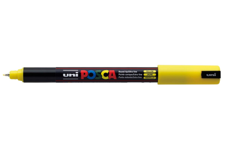 Uni Posca Lackmarker 1MR Gelb
