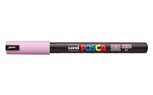 Uni Posca Paint Marker 1MR Light Pink