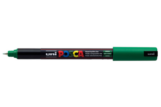 Uni Posca Paint Marker 1MR Dark Green
