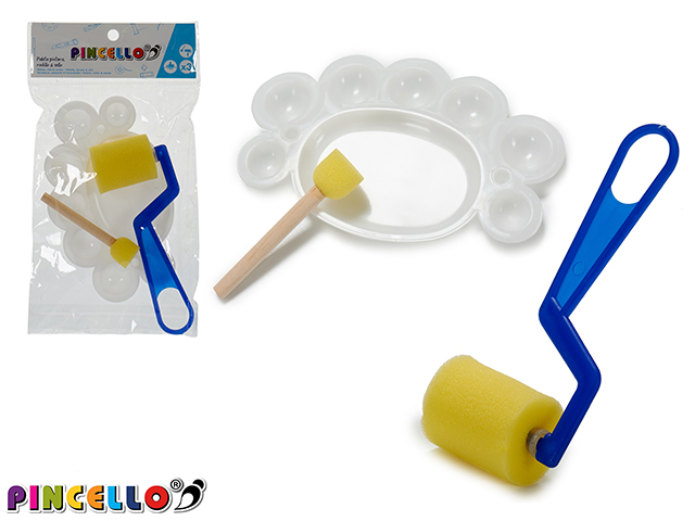 Pincello Foam Roller and Paint Palette
