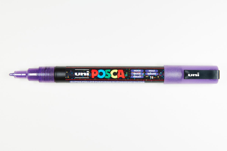 Uni Posca Lackmarker 3M Glitter Lila
