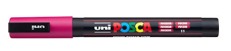 Uni Posca Paint Marker 3M Fuchsia