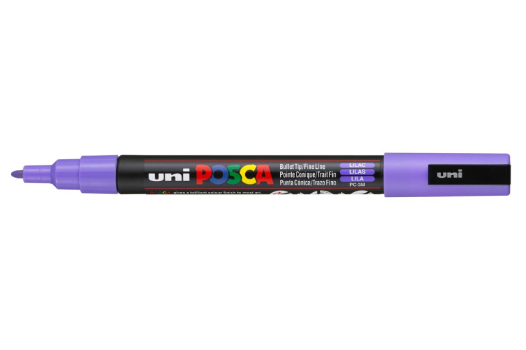 Uni Posca Verfmarker 3M Lila