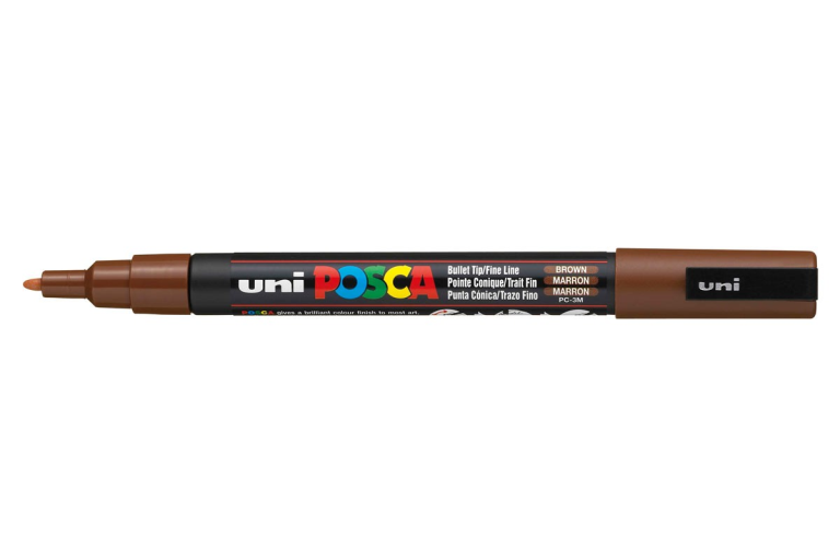 Uni Posca Lackmarker 3M Braun