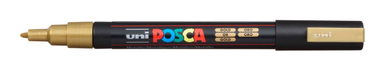 Uni Posca Paint Marker 3M Gold
