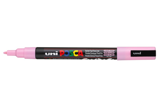 Uni Posca Verfmarker 3M Lichtroze