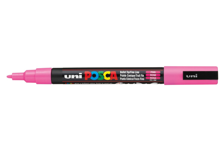 Uni Posca Verfmarker 3M Roze