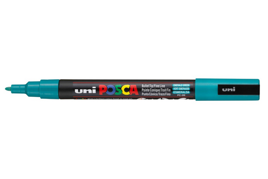 Uni Posca Verfmarker 3M Smaragd Groen