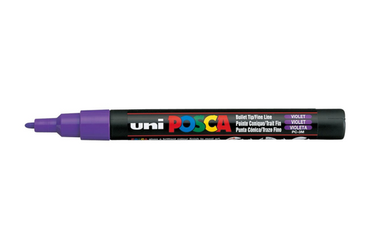 Uni Posca Verfmarker 3M Paars