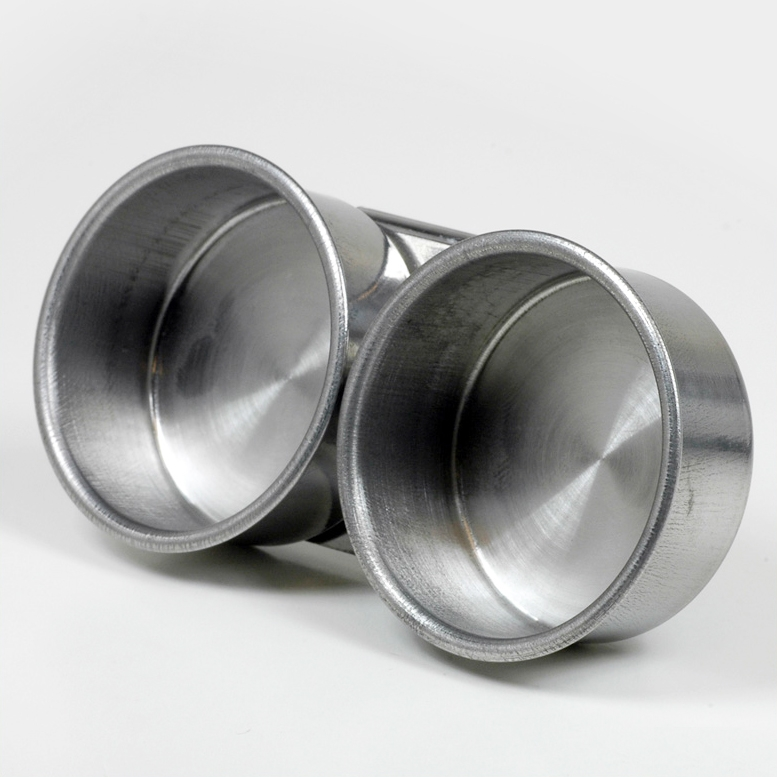 Metalen Paletdop 38 mm Dubbel