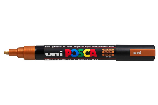 Uni Posca Verfmarker 5M Brons
