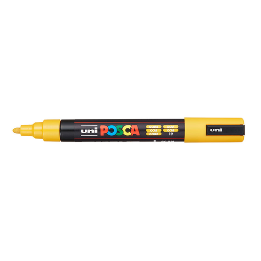 Uni Posca Verfmarker 5M Okergeel