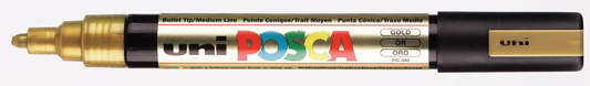 Uni Posca Verfmarker 5M Goud