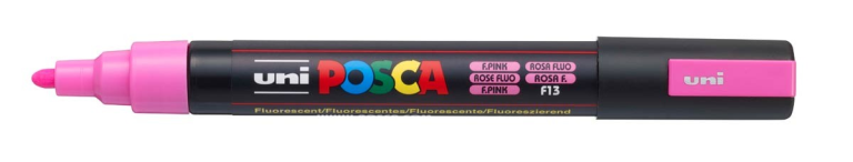 Uni Posca Lackmarker 5M Neonpink