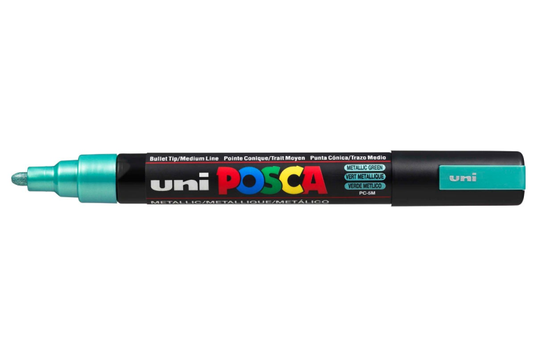 Uni Posca Paint Marker 5M Metallic Green