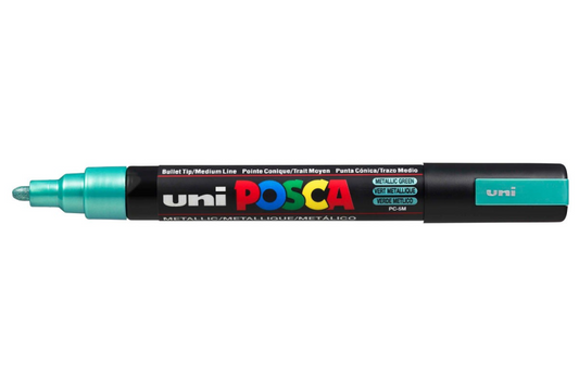 Uni Posca Verfmarker 5M Metallic Groen