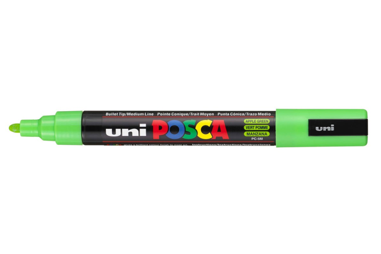 Uni Posca Verfmarker 5M Appel Groen