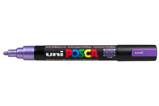 Uni Posca Verfmarker 5M Metallic Paars