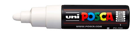 Uni Posca Lackmarker 7M Weiß