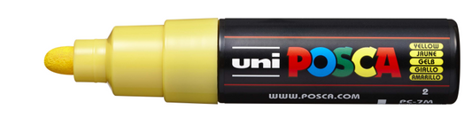Uni Posca Verfmarker 7M Geel