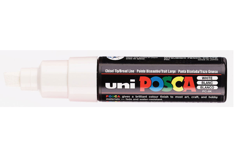 Uni Posca Paint Marker 8K White