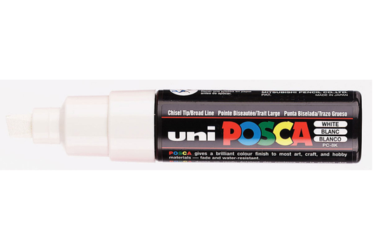 Uni Posca Verfmarker 8K Wit