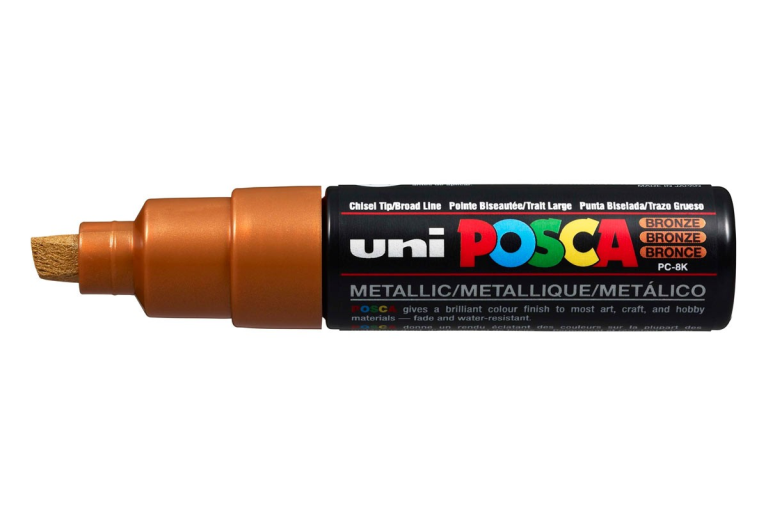 Uni Posca Lackmarker 8K Bronze