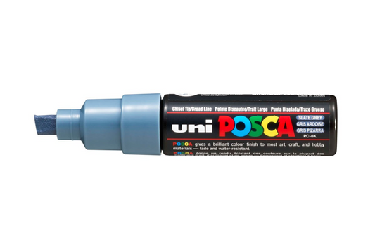 Uni Posca Verfmarker 8K Leigrijs