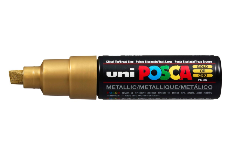 Uni Posca Verfmarker 8K Goud