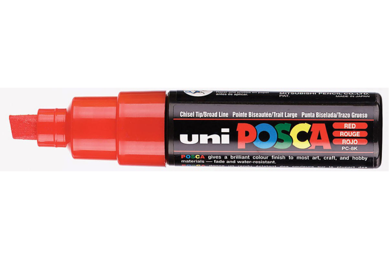 Uni Posca Lackmarker 8K Rot