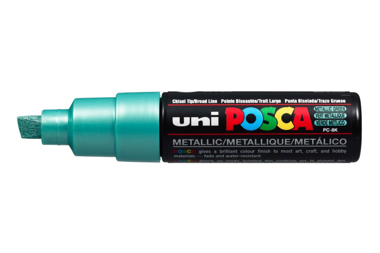Uni Posca Lackmarker 8K Metallic-Grün