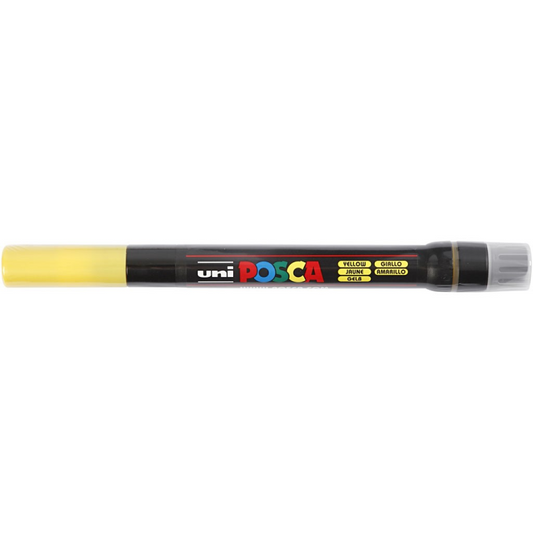 Uni Posca Pinsel F350 Gelb