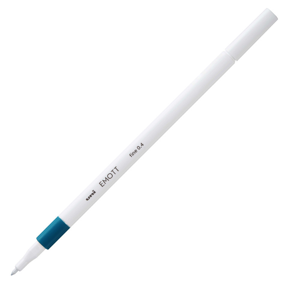 Uni Emott Fineliner 0,4 mm Blaugrün
