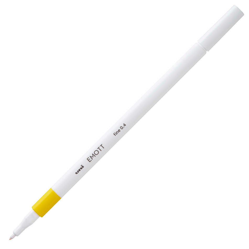 Uni Emott Fineliner 0.4 mm Yellow