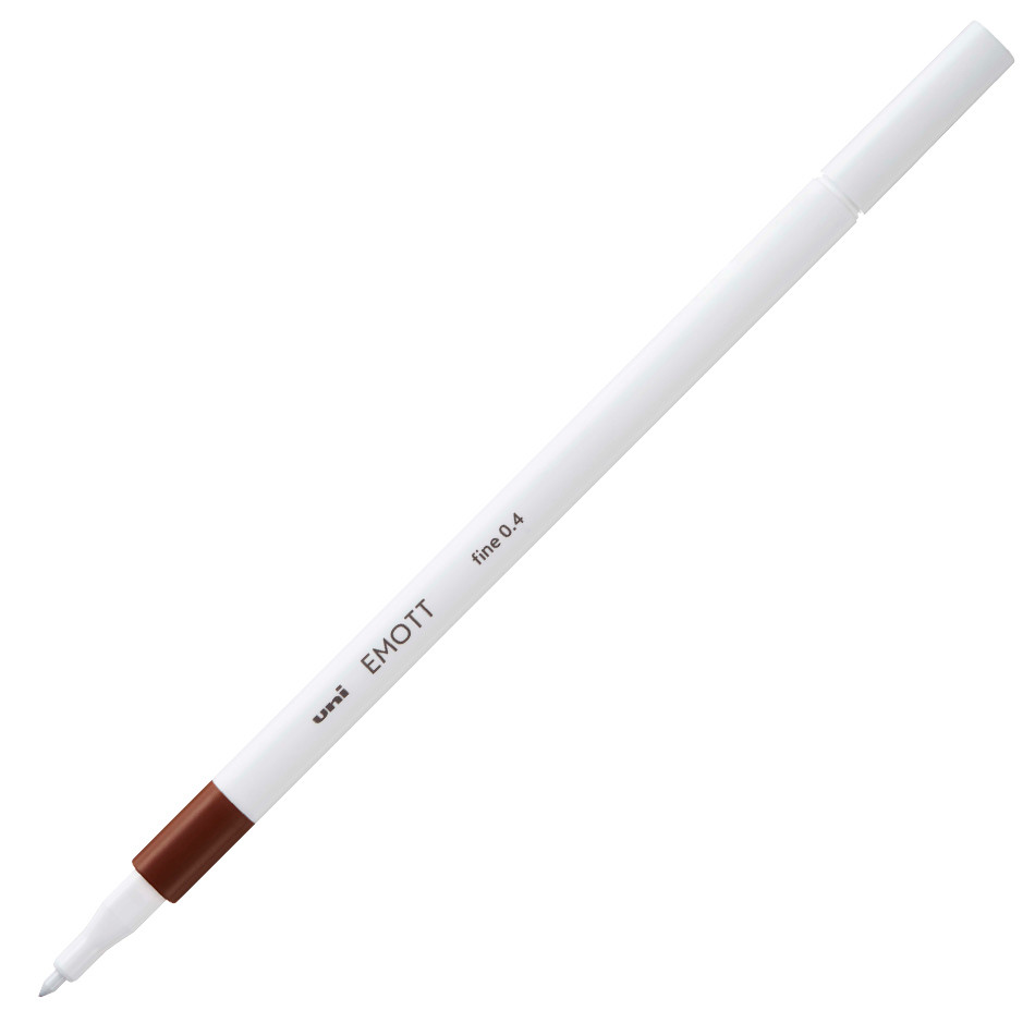 Uni Emott Fineliner 0.4 mm Brown