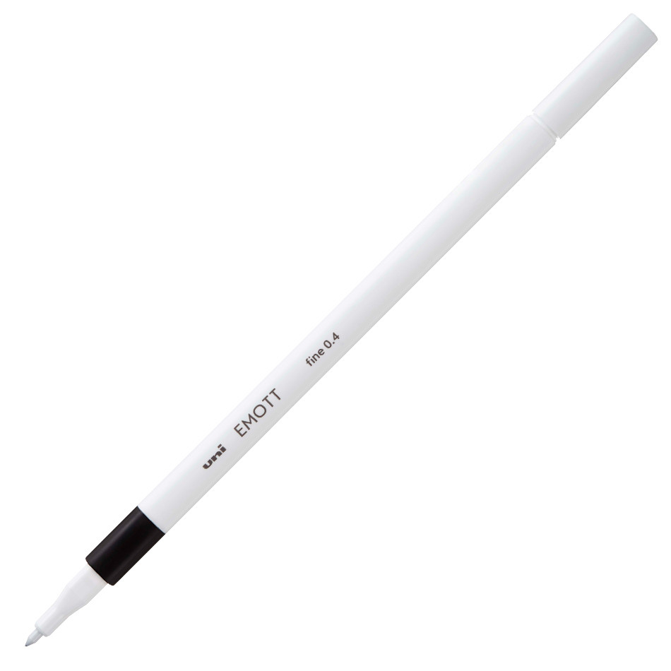 Uni Emott Fineliner 0.4 mm Black