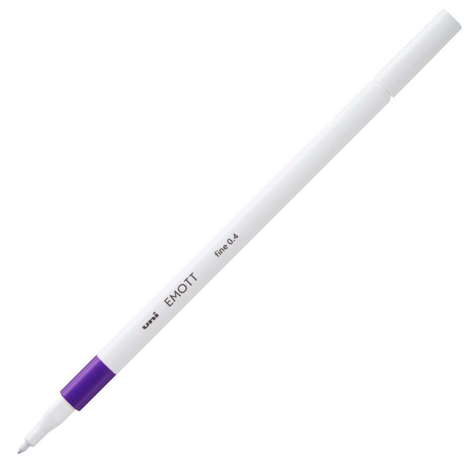Uni Emott Fineliner 0.4mm Fuchsia Purple