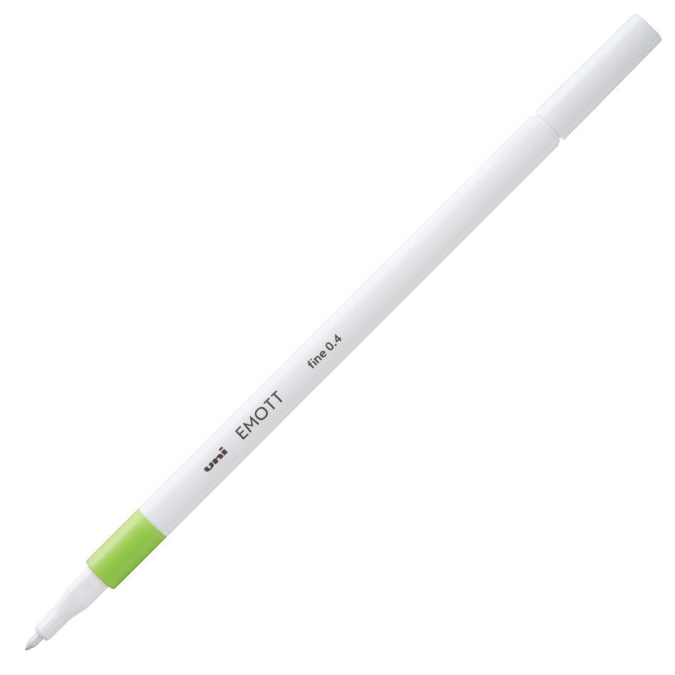 Uni Emott Fineliner 0,4 mm Hellgrün
