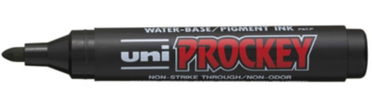 Prockey Permanentmarker Schwarz Rundspitze 5,7 mm