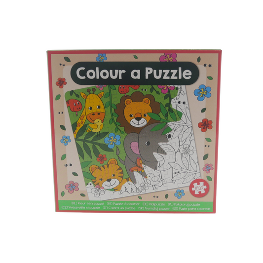Wins Mini Puzzel Kleuren Jungle