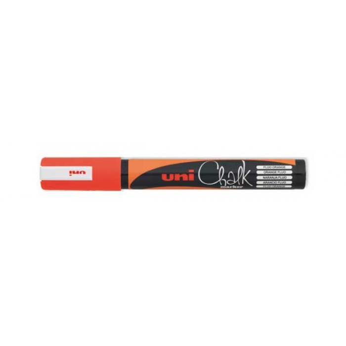 Uni Chalk Marker 5M Oranje Fluo