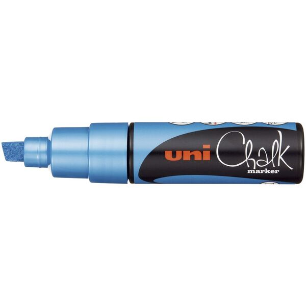 Uni Chalk Marker 8K Metallic Blau