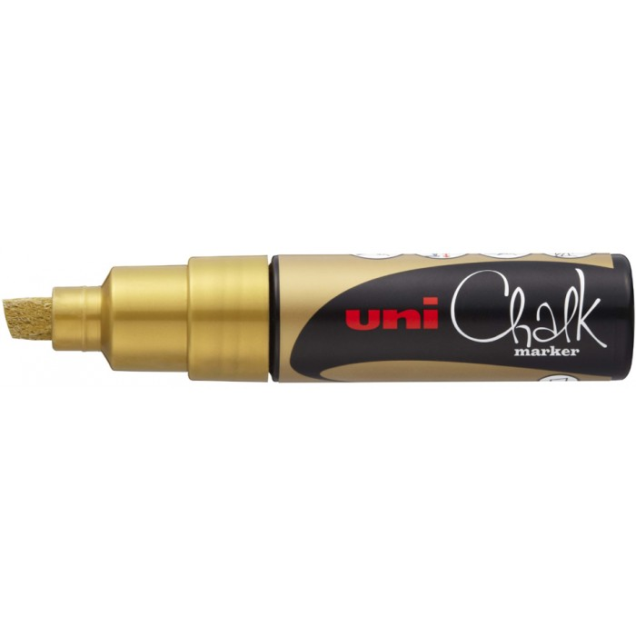 Uni Kreidemarker 8K Gold