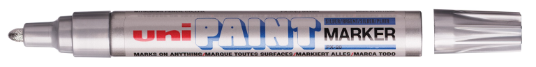Uni Paint Marker Silber 2,8 mm
