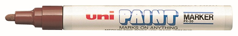 Uni Paint Marker Brown 2.8 mm