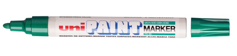 Uni Paint Marker Dunkelgrün 2,8 mm