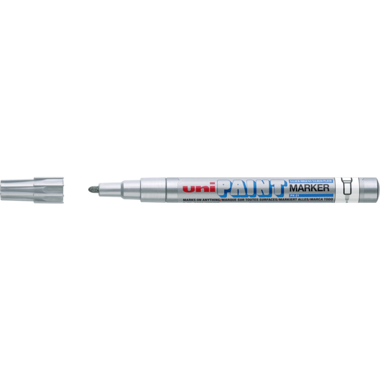 Uni Paint Marker Zilver 1,2 mm