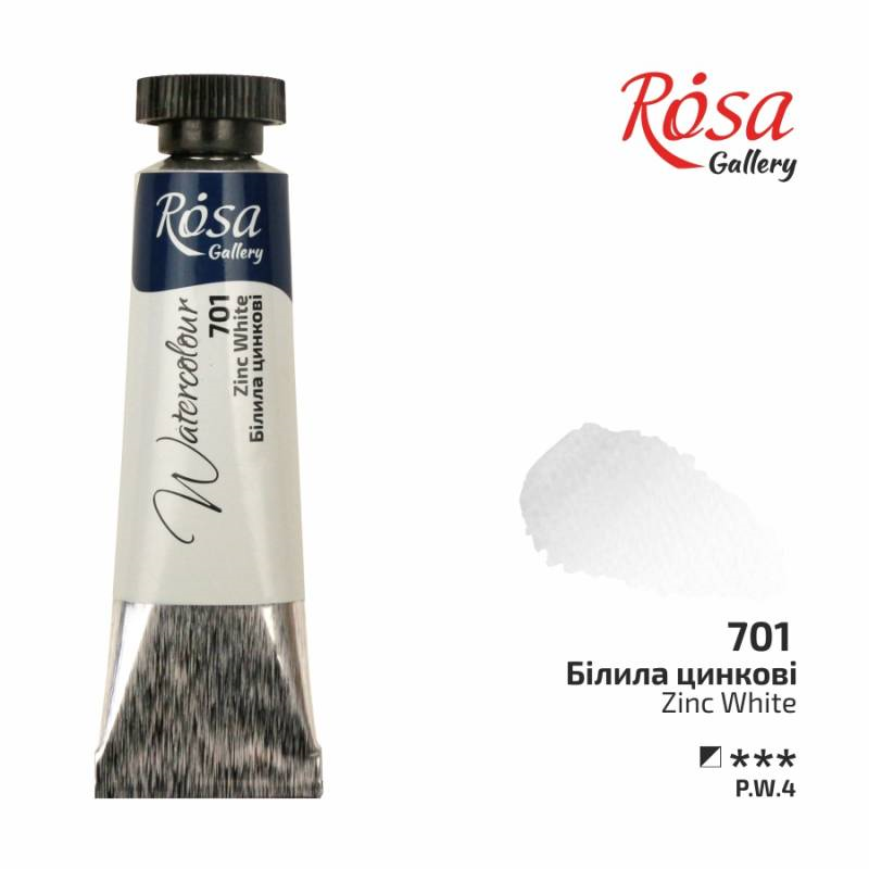 Rosa Gallery Watercolor Paint Tube 10 ml Zinc White