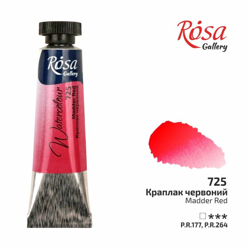 Rosa Gallery Aquarelverf Tube 10 ml Kraplak Rood
