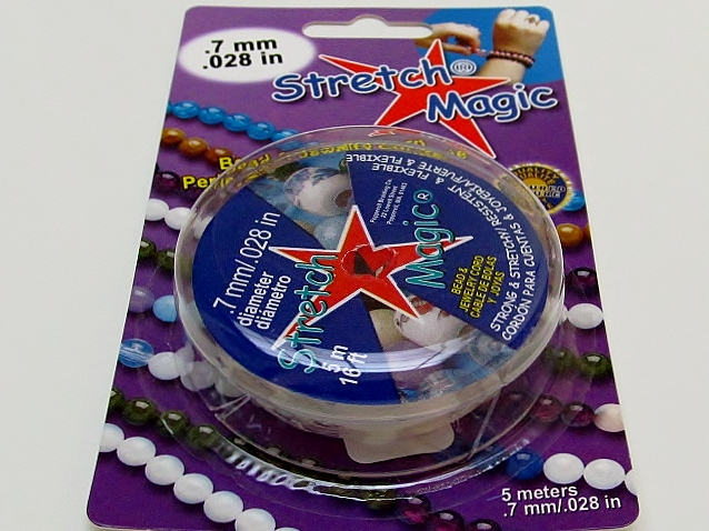 Stretch Magic Elastik 0,7 mm Schwarz 5 m